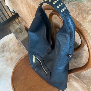 Steve Madden black hobo bag